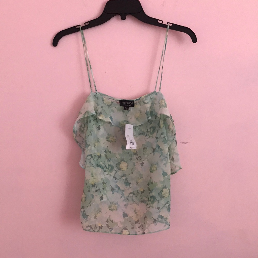 Top shop floral top